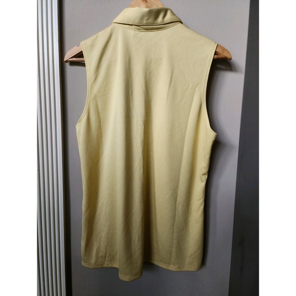 Golf Polo Shirt Lady Hagen Womens Sleeveless New NWT Tennis Golf Yellow XXL 2X - Picture 2 of 7